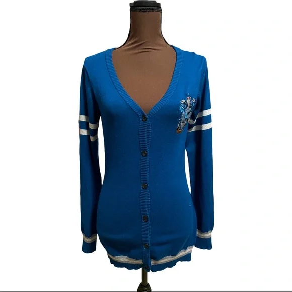 Harry Potter Ravenclaw button up cardigan size small